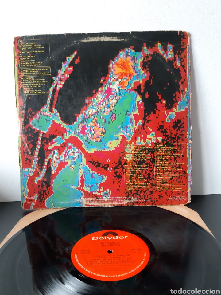 Discos de vinilo: *Pat Travers&nbsp;&ndash;&nbsp;Radio Active. U.S.A. 1981. - Foto 2