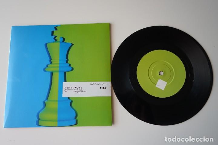 Discos de vinilo: GENEVA: TRANQUILIZER. SINGLE VINILO 7&rdquo; ORIGINAL UK. EDICI&Oacute;N NUMERADA - Foto 1