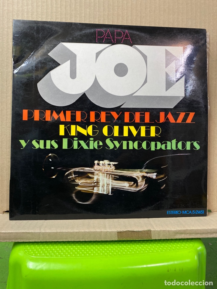 Discos de vinilo: LP PAPA JOE, PRIMER REY DEL JAZZ - Foto 1