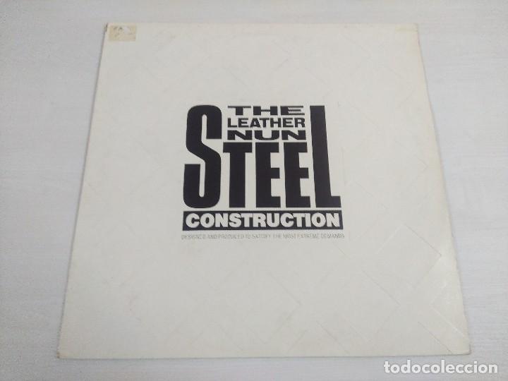 Discos de vinilo: THE LEATHER NUN STEEL/CONSTRUCTION/VINILO. - Foto 1