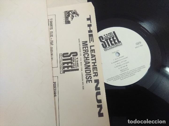 Discos de vinilo: THE LEATHER NUN STEEL/CONSTRUCTION/VINILO. - Foto 2