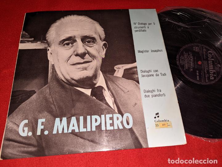 Dischi in vinile: G. F. MALIPIERO LP 1959 Columbia 33QCX 10329 ITALY ITALIA CONTEMPORARY