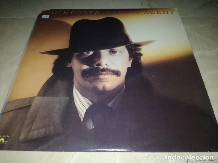 Discos de vinilo: CHICK COREA-SECRET AGENT-CONTIENE ENCARTE - Foto 1