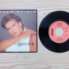 Discos de vinilo: STEPHANIE - IRRESISTIBLE - SINGLE. Lote 342433088