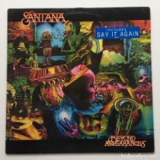 Discos de vinilo: SANTANA ‎– BEYOND APPEARANCES , HOLANDA 1985 CBS. Lote 342441983