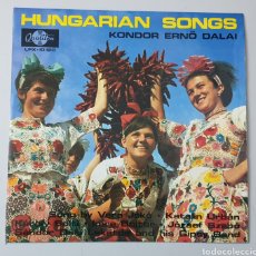 Discos de vinilo: LP KONDOR ERNO DALAI - HUNGARIAN SONGS (HUNGRIA - QUALITON - 19??). Lote 342443748