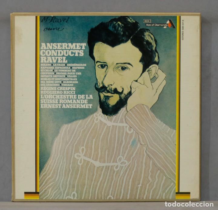 Disques de vinyle: CAJA LP. Ansermet Conducts Ravel