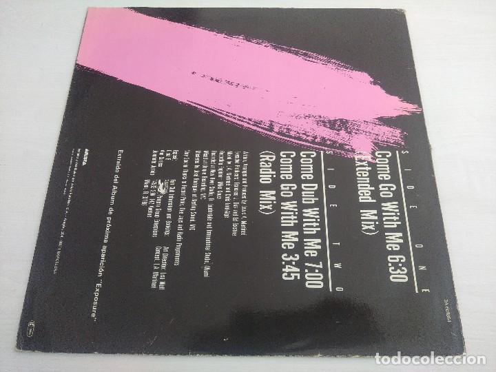 Discos de vinilo: EXPOSE/COME GO WITH ME/VINILO MAXI. - Foto 3