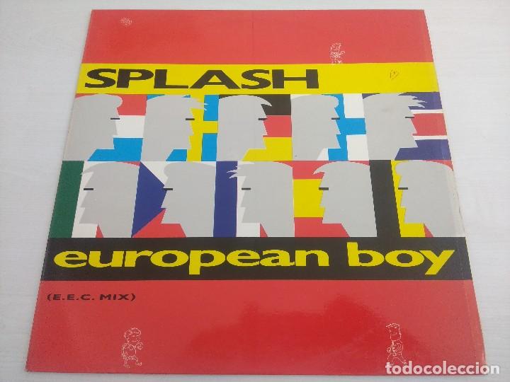 Discos de vinilo: SPLASH/EUROPEAN BOY/VINILO MAXI. - Foto 1