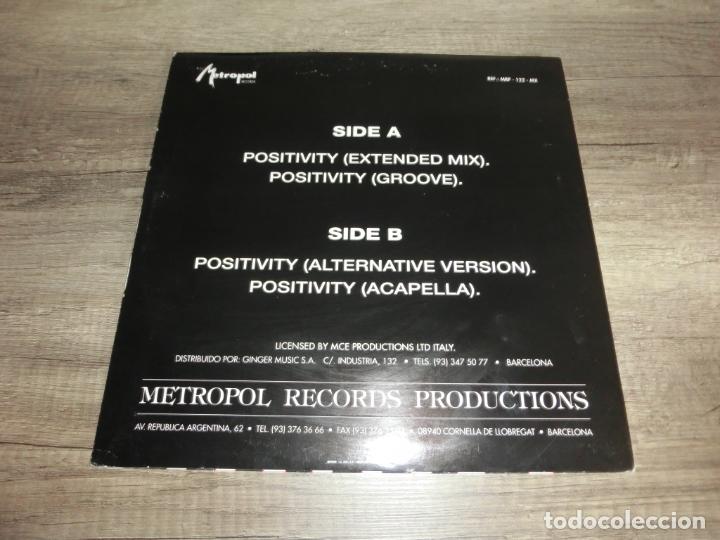 Discos de vinilo: MIKE CLEVELAND - POSITIVITY - Foto 2