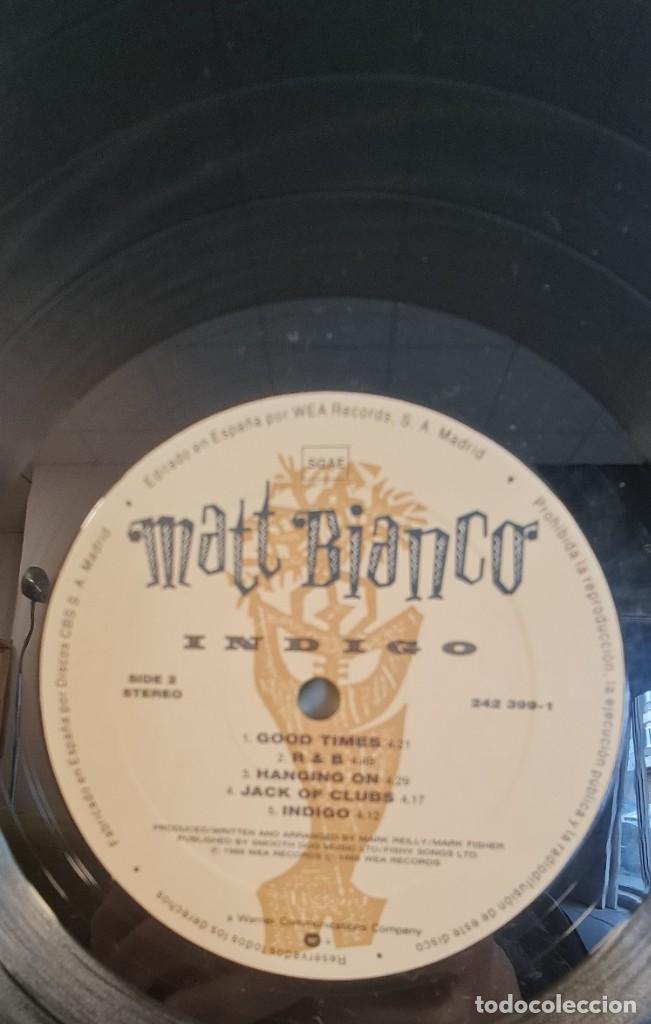 Discos de vinilo: Lp Matt Bianco Indigo - Foto 3