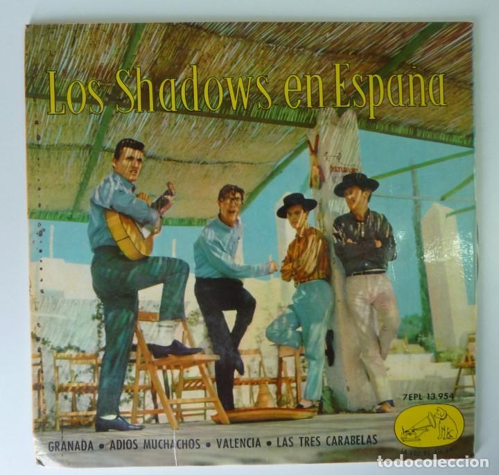 Discos de vinilo: LOS SHADOWS EN ESPA&Ntilde;A // GRANADA+3 // 1963 // EP - Foto 1