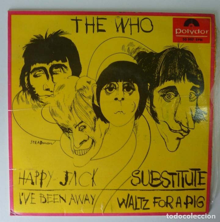 Discos de vinilo: THE WHO // HAPPY JACK+3 // 1967 // EP - Foto 1