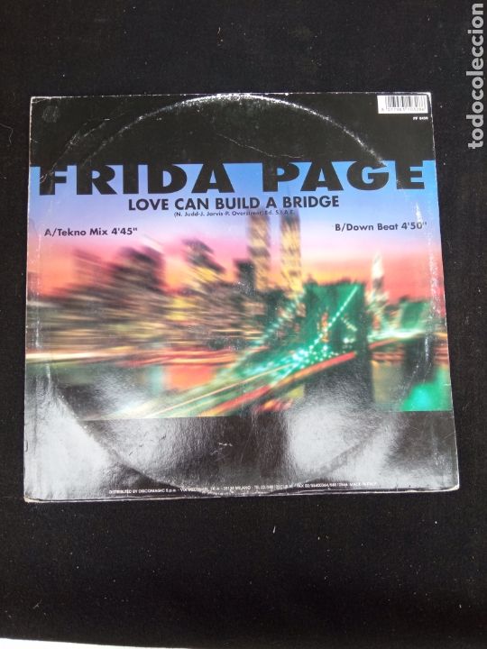 Discos de vinilo: LOVE CAN BUILD A BRIDGE - Foto 2