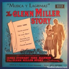 Discos de vinilo: MÚSICA Y LÁGRIMAS - THE GLENN MILLER STORY. Lote 342540473