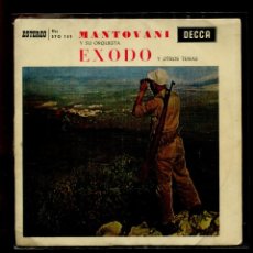 Discos de vinilo: C- MANTOVANI Y ORQUESTA EXODO. DECCA 1961 EP