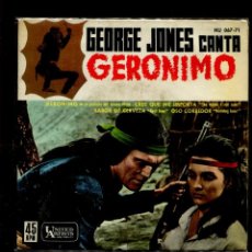 Dischi in vinile: C- GEORGE JONES CANTA JERÓNIMO. UNITED ARTISTS 1962. RARO EP