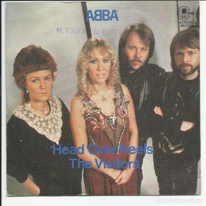 Discos de vinilo: ABBA.- Head Over Heels Sg Carnaby Columbia &lrm; MO 2120 ESPA&Ntilde;A 1982 PROMO