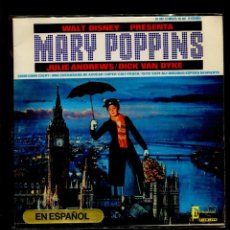 Discos de vinilo: C- MARY POPPINS. WALT DISNEY. 1966. PELICULA HISPAVOX EP BUENO