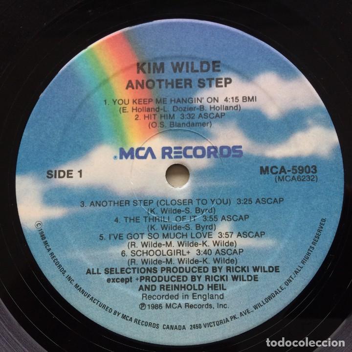 Discos de vinilo: Kim Wilde &lrm;&ndash; Another Step , Canada 1986 MCA Records - Foto 3