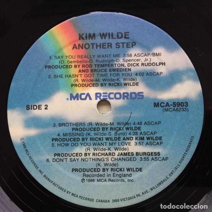 Discos de vinilo: Kim Wilde &lrm;&ndash; Another Step , Canada 1986 MCA Records - Foto 4