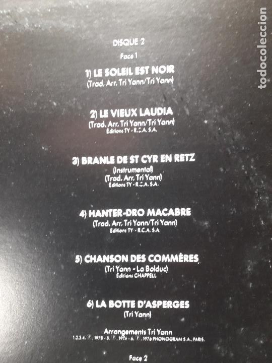 Discos de vinilo: Tri Yann - si mort a mors - Foto 5
