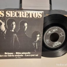 Discos de vinilo: EP LOS SECRETOS : DEJAME + 3 ( INCLUYE ENCARTE ). Lote 342569958