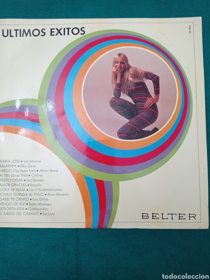 Discos de vinilo: DISCO VINILO LP, ULTIMOS EXITOS 1970 BELTER - Foto 1