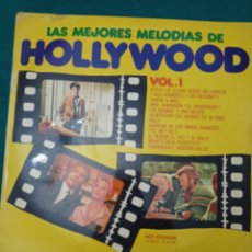 Discos de vinilo: DISCO VINILO LP , LAS MEJORES MELODIAS DE HOLLYWOOD , 1973. Lote 342581933