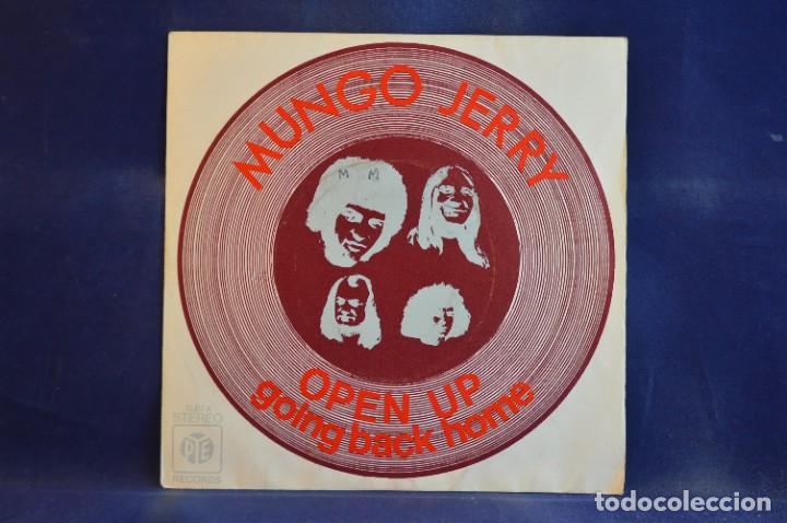 Discos de vinilo: MUNGO JERRY - OPEN UP - SINGLE - Foto 1