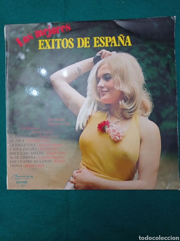 Discos de vinilo: DISCO VINILO LP , LOS MEJORES EXITOS DE ESPA&Ntilde;A , 1974 - Foto 1