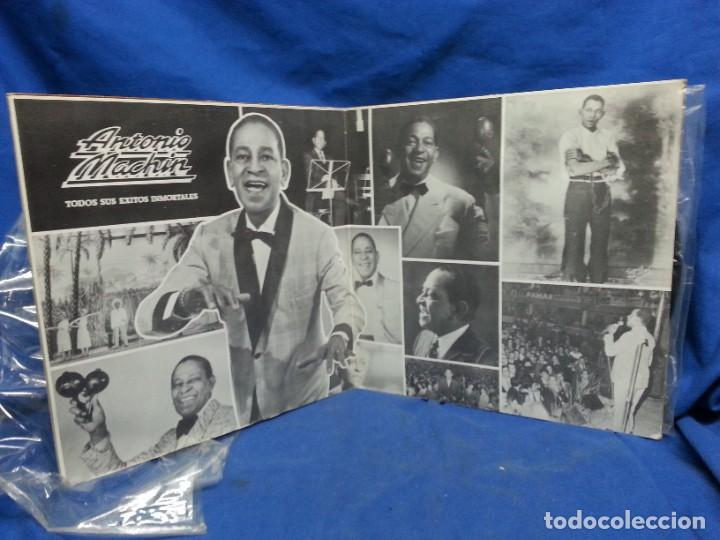 Discos de vinilo: ANTONIO MACHIN - 40 EXITOS INMORTALES - DISCOPHON 1981 - Foto 2