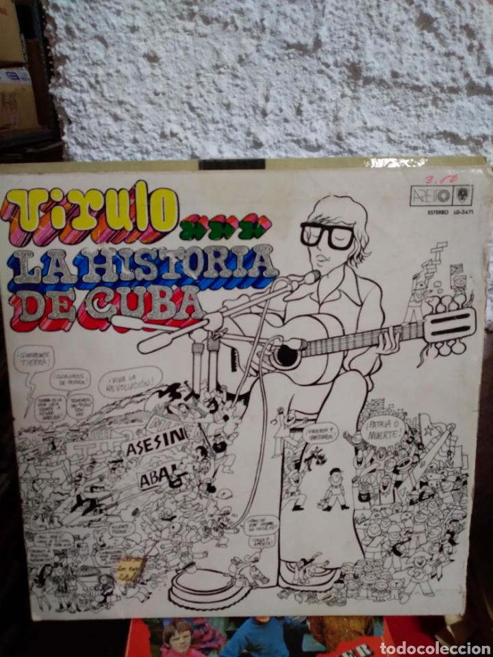 Discos de vinilo: VIRULO - LA HISTORIA DE CUBA - HECHO EN CUBA - - Foto 1