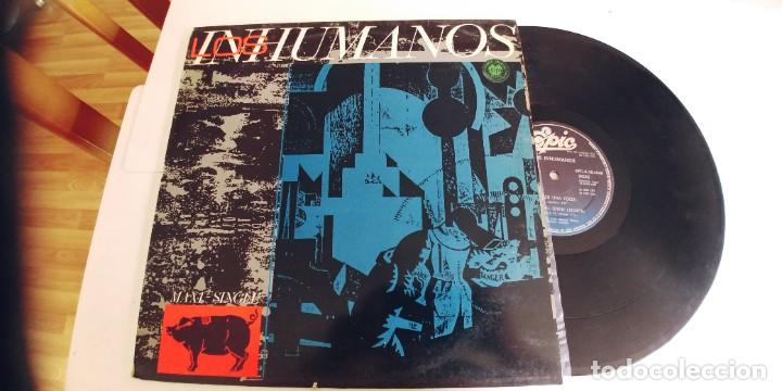 Discos de vinilo: LOS INHUMANOS-MAXI ERES UNA FOCA - Foto 1