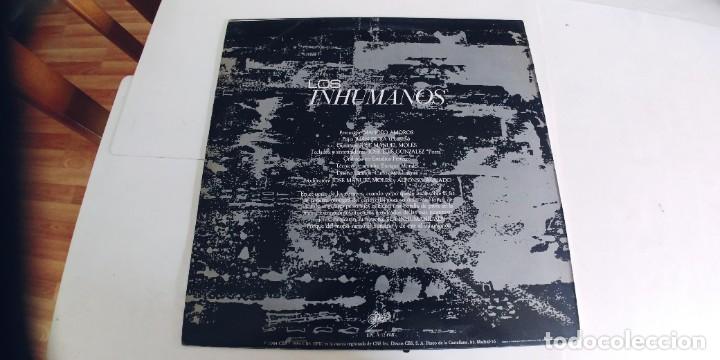 Discos de vinilo: LOS INHUMANOS-MAXI ERES UNA FOCA - Foto 2