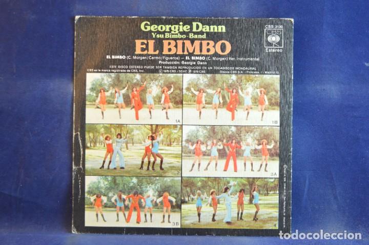 Discos de vinilo: GEORGIE DANN - EL BIMBO - SINGLE - Foto 2