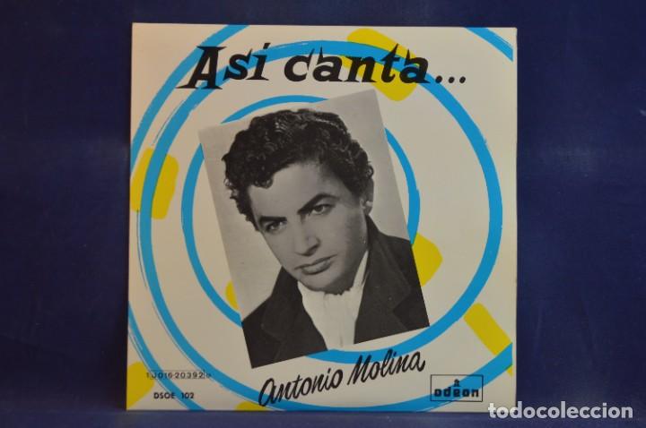 Discos de vinilo: ANTONIO MOLINA - SERIE 1 - EP - Foto 1