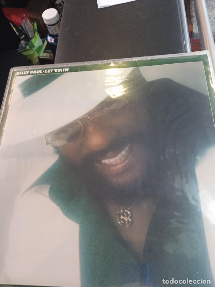 Discos de vinilo: BILLY PAUL- LET&acute; EM IN. LP - Foto 1
