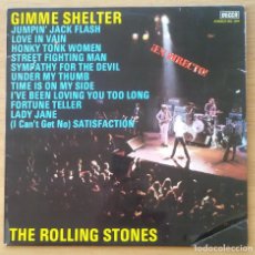 Discos de vinilo: THE ROLLING STONES: ” GIMME SHELTER” LP VINILO 1976. Lote 342697848