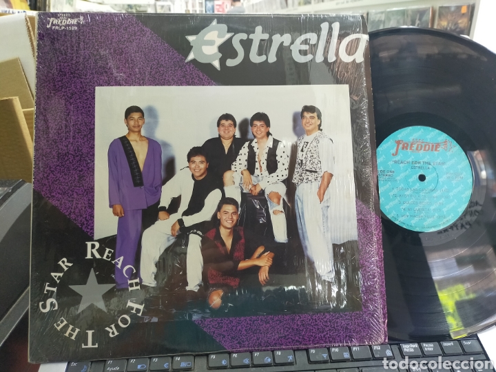 Disques de vinyle: Estrella LP reach for the star u.s.a. 1990