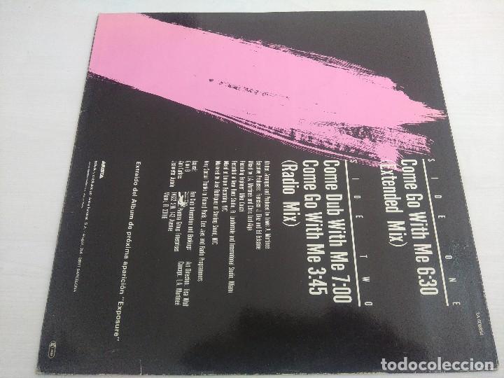 Discos de vinilo: EXPOSE/COME GO WITH ME/VINILO MAXi. - Foto 3