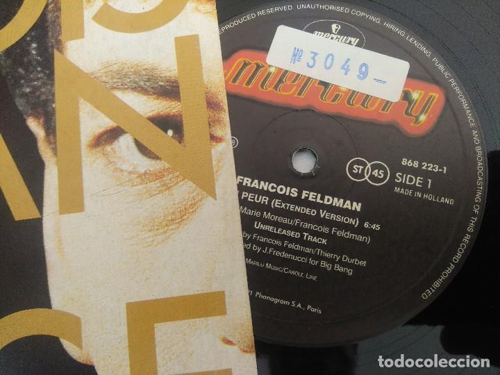 Discos de vinilo: FRANCOIS FELDMAN/JAI PEUR/VINILO MAXi. - Foto 2
