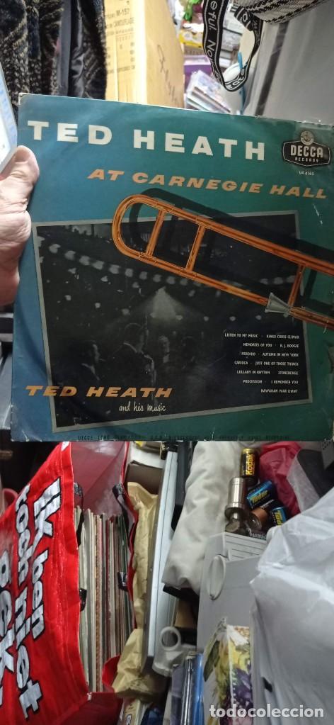 Discos de vinilo: LP TED HEATH AT GAMEGIE HALL - Foto 1