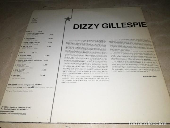 Discos de vinilo: DIZZY GILLESPIE-ESTRELLAS DEL JAZZ - Foto 2