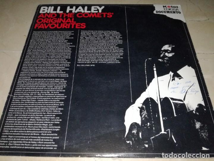 Discos de vinilo: BILL HALEY AND THE COMETS&acute;-ORIGINAL FAVOURITES - Foto 1