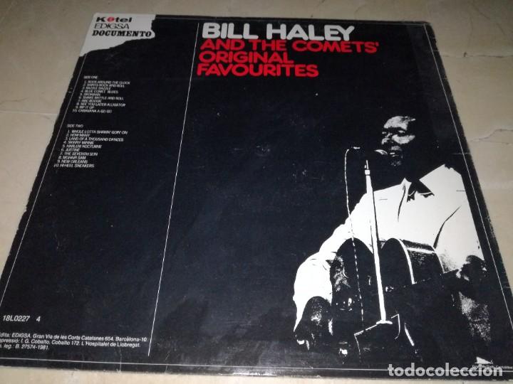 Discos de vinilo: BILL HALEY AND THE COMETS&acute;-ORIGINAL FAVOURITES - Foto 2