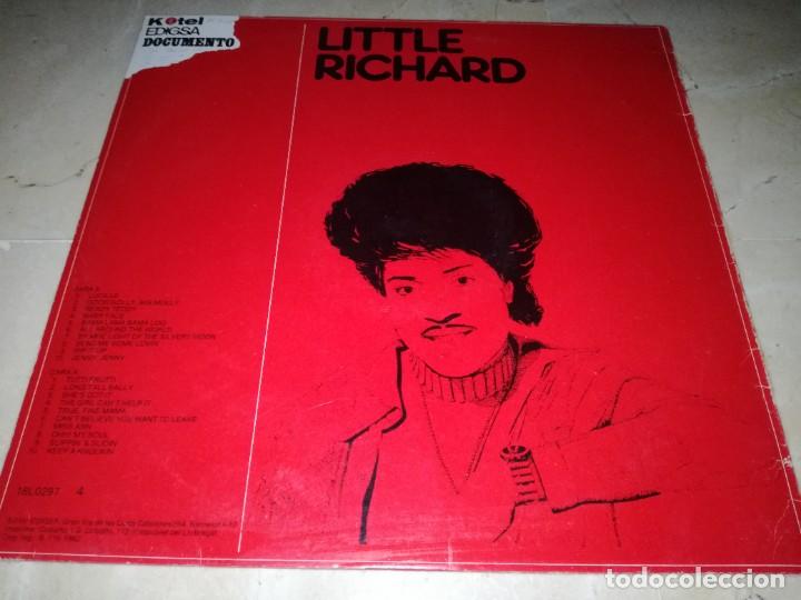 Discos de vinilo: LITTLE RICHARD-DOCUMENTO-EN BUEN ESTADO - Foto 2