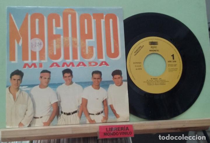Discos de vinilo: Magneto. Mi amada. Epic 1993 -- single - Foto 1