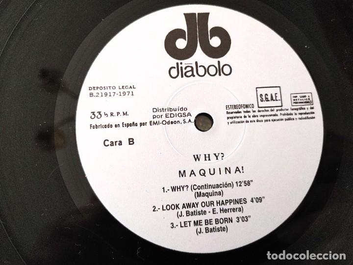 Discos de vinilo: MAQUINA-LP WHY 1971-NUEVO - Foto 4