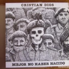 Discos de vinilo: CRISTIAN DIOS. MEJOR NI HABER NACIDO. 1990